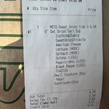 Subway - Sandwiches Near Me - Perris, California