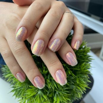 Salon NB - The picture looks great, but the glitter looks much better in real life - Nail Salons Near Me - Chicago, Illinois