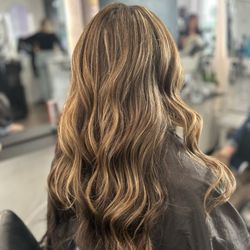 MeTime Salon - Came in for a signature blow out and got a Moroccan hair gloss treatment as well. Stephanie was so sweet and did such an amazing job!