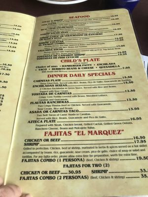 Menu photo 5 Mexico 1900 Restaurant La Mirada, CA Menu photo 5 Mexico 1900 Restaurant La Mirada, CA
