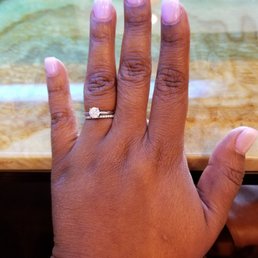 I picked a calm nail color. Love the shape of my nails!