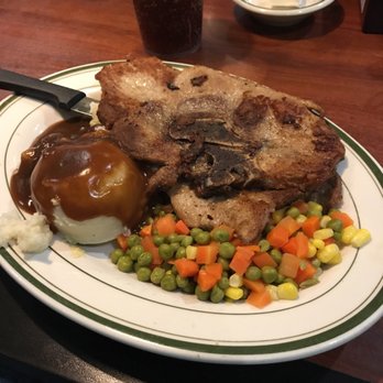 Top Deck Restaurant - Pork chop dinner - American Near Me - Reno, Nevada Top Deck Restaurant - Pork chop dinner - American Near Me - Reno, Nevada