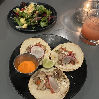 Ratio - Mango salad + Chicken tacos - Tapas/Small Plates Near Me - Columbia, South Carolina Ratio - Mango salad + Chicken tacos - Tapas/Small Plates Near Me - Columbia, South Carolina