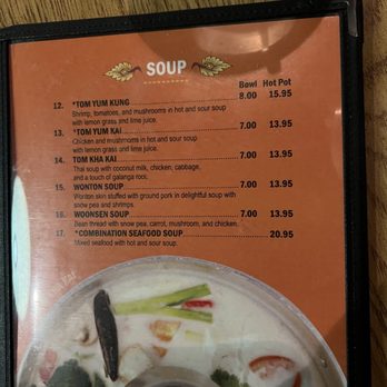 Singha Thai - Menu - Thai Near Me - Bakersfield, California