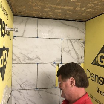 Shower Replacement Experts By Danny Dorsey - Tile going on - General Contractors Near Me - Amarillo, Texas