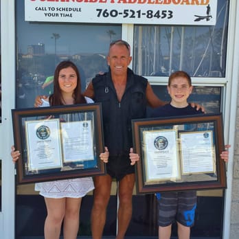 Oceanside Paddleboard - The kids are always inspired to meet an official Guinness World Record holder! - Paddleboarding Near Me Oceanside Paddleboard - The kids are always inspired to meet an official Guinness World Record holder! - Paddleboarding Near Me