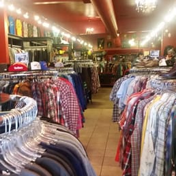 Inside store