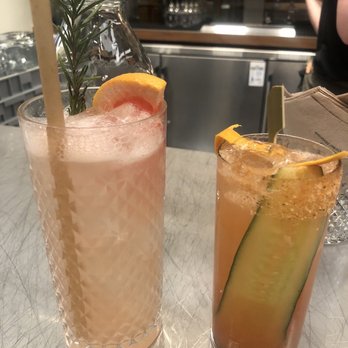 Saltbreaker - Grapefruit rosemary spritz and the Hey There, Delilah - Cocktail Bars Near Me - Alameda, California