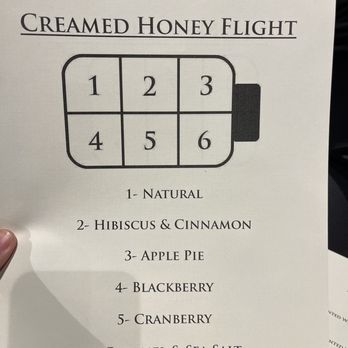 Mountain House Trading Company - Creamed honey flight flavors as of 12/29/23 - Meaderies Near Me - Afton, Virginia