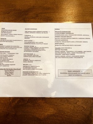 Menu photo 4 Trust Coffee Bay Village, OH