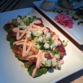 Root Down DIA - Arepa (Colombian grilled cheese) - New American Near Me - Denver, Colorado Root Down DIA - Arepa (Colombian grilled cheese) - New American Near Me - Denver, Colorado