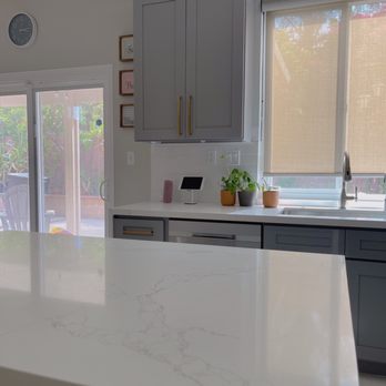 NGY Group Chino - Gray Shaker Cabinets - Kitchen & Bath Near Me - Chino, California