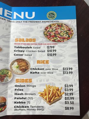 Menu photo 1 Sals Mediterranean Grill Cheshire, CT Menu photo 1 Sals Mediterranean Grill Cheshire, CT