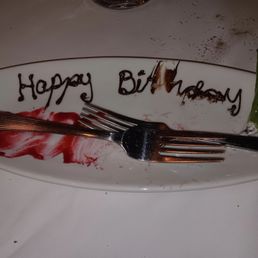 Plate for birthday, it was our anniversary!!! Plate for birthday, it was our anniversary!!!