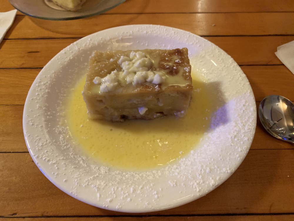 Order White Chocolate Bread Pudding food online from Jubilee Seafood store, Montgomery on bringmethat.com