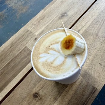 Craftsman Coffee - Hot Banana latte - Coffee & Tea Near Me - Pacifica, California Craftsman Coffee - Hot Banana latte - Coffee & Tea Near Me - Pacifica, California