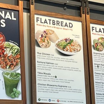 World Wrapps - Menu - Flatbread 1 - Thai Near Me - San Ramon, California