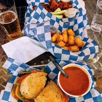 Hops N Shine - a sandwich and a bowl of soup - American Near Me - Alexandria, Virginia Hops N Shine - a sandwich and a bowl of soup - American Near Me - Alexandria, Virginia