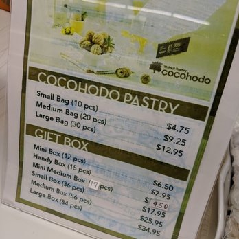 Cocohodo - Simple menu! - Desserts Near Me - Irvine, California Cocohodo - Simple menu! - Desserts Near Me - Irvine, California