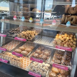 Donuts on display Donuts on display