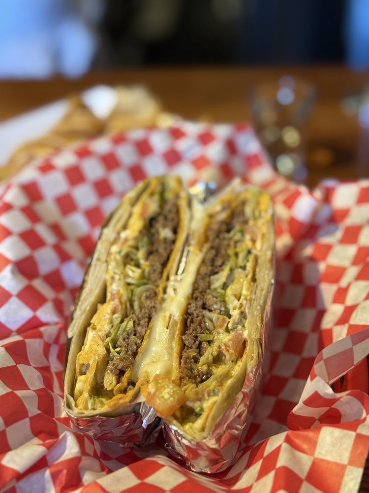 Food from Super Burrito