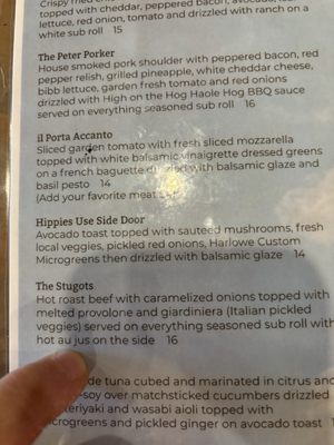 Menu photo 2 Next Door Deli Morehead City, NC Menu photo 2 Next Door Deli Morehead City, NC
