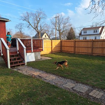 Prestigious Fence and Carpentry - Rainey loves our new fence! - Fences & Gates Near Me - Racine, Wisconsin Prestigious Fence and Carpentry - Rainey loves our new fence! - Fences & Gates Near Me - Racine, Wisconsin
