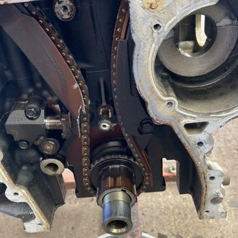 Engine Exchange & Machine - Photo of Engine teardown and timing chain. - Auto Repair Near Me - Tucson, Arizona Engine Exchange & Machine - Photo of Engine teardown and timing chain. - Auto Repair Near Me - Tucson, Arizona