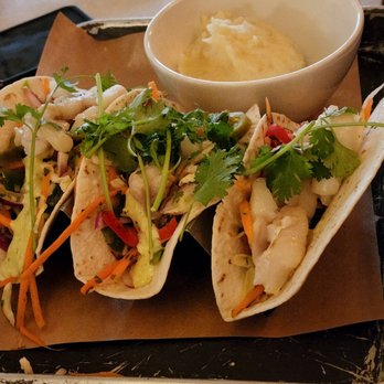 Iron Works - sautéed fish tacoz - American Near Me - Warwick, Rhode Island Iron Works - sautéed fish tacoz - American Near Me - Warwick, Rhode Island