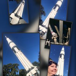 Alabama Welcome Center - Rocket and me and pigeon