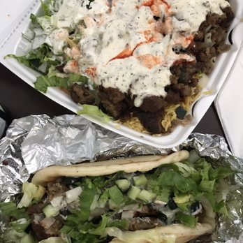Gyro King - Lamb gyro and lamb over rice dish Huge portions - Food Trucks Near Me - Houston, Texas Gyro King - Lamb gyro and lamb over rice dish Huge portions - Food Trucks Near Me - Houston, Texas