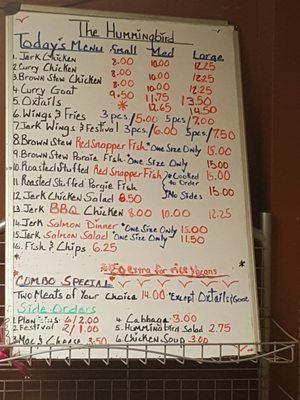 Menu photo 2 The Hummingbird Restaurant Trenton, NJ Menu photo 2 The Hummingbird Restaurant Trenton, NJ