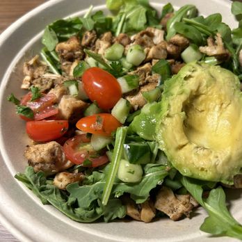 CAVA - I guess a full salad? And 2 $2.40 for half of avacado???? - Salad Near Me - Cumming, Georgia CAVA - I guess a full salad? And 2 $2.40 for half of avacado???? - Salad Near Me - Cumming, Georgia