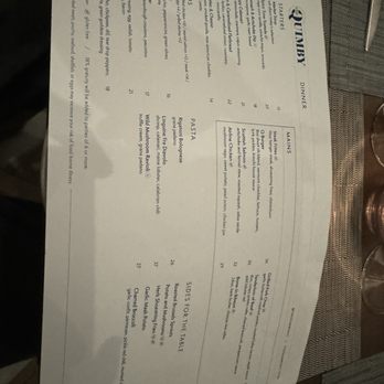 The Quimby - Menu - American Near Me - Queens, New York