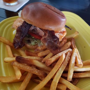 Sea Sea Riders Restaurant - Salmon BLT September 2022 - Seafood Near Me - Dunedin, Florida