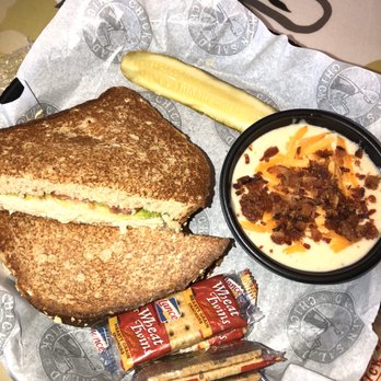 Chicken Salad Chick - Buffalo chicken salad sandwich with a cup of loaded baked potato soup. - Sandwiches Near Me - D'Iberville, Mississippi Chicken Salad Chick - Buffalo chicken salad sandwich with a cup of loaded baked potato soup. - Sandwiches Near Me - D'Iberville, Mississippi