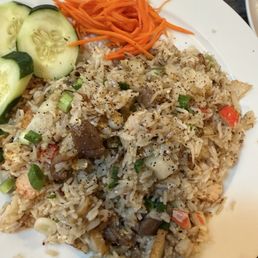 Combo fried rice - delicious! Combo fried rice - delicious!