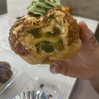 Munch Munch Mochi Donut - Matcha cream puff - Donuts Near Me - Shenandoah, Texas Munch Munch Mochi Donut - Matcha cream puff - Donuts Near Me - Shenandoah, Texas