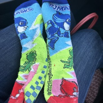 Sky Zone Trampoline Park - Sky Zone PJ mask socks - Trampoline Parks Near Me - South Plainfield, New Jersey Sky Zone Trampoline Park - Sky Zone PJ mask socks - Trampoline Parks Near Me - South Plainfield, New Jersey