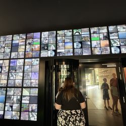 Lots of cameras before you walk in.