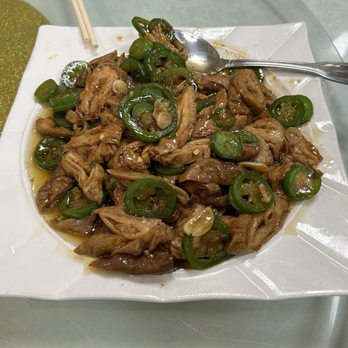 Chili Garden - Fried pig intestine is surprisingly good - Szechuan Near Me - Milpitas, California