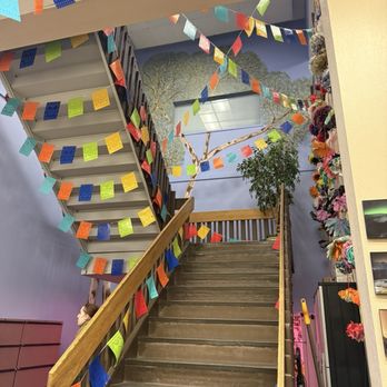 Biscuitclub - Back staircase - Coffee & Tea Near Me - Anchorage, Alaska