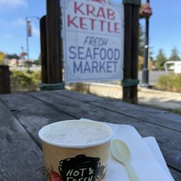 Crab Chowder- mmmmm Dee-lish! Crab Chowder- mmmmm Dee-lish!