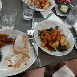 Josh Mac's Grillhouse - This is the O.La.La with grilled chicken substituted for the fried, crispy chicken and the sweet chili chicken! Excellent!