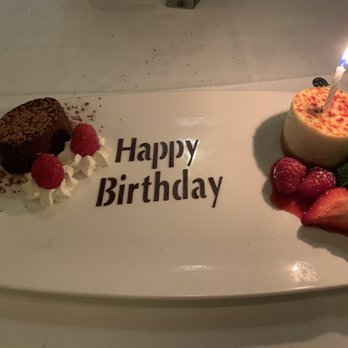 The Capital Grille - Cute birthday surprise - Steakhouses Near Me - Miami, Florida