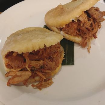 Valencia Cocina - Arepas filled with Chicken Tamarillo - Latin American Near Me - Norwalk, Connecticut Valencia Cocina - Arepas filled with Chicken Tamarillo - Latin American Near Me - Norwalk, Connecticut