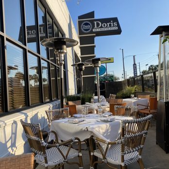 Doris Metropolitan - Outdoor dinning - Steakhouses Near Me - Houston, Texas Doris Metropolitan - Outdoor dinning - Steakhouses Near Me - Houston, Texas