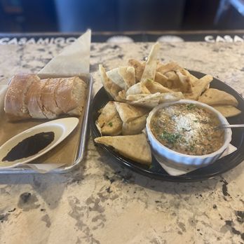 Parthenon Grille - Parthenon Dip & Complementary Bread - Steakhouses Near Me - Murfreesboro, Tennessee