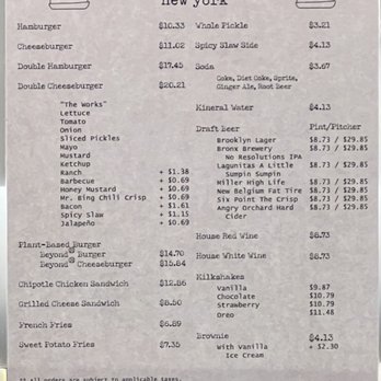 Burger Joint - American Near Me - New York, New York