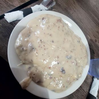 Good Day Cafe - Hearty breakfast (part 1) biscuits and gravy - Breakfast & Brunch Near Me - Vallejo, California